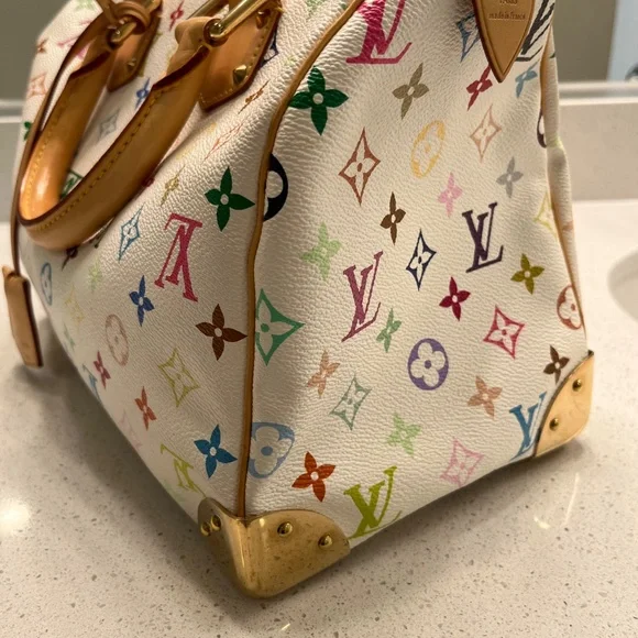 Louis Vuitton Monogram Multicolore Speedy 30 (White) - Picture 5 of 11